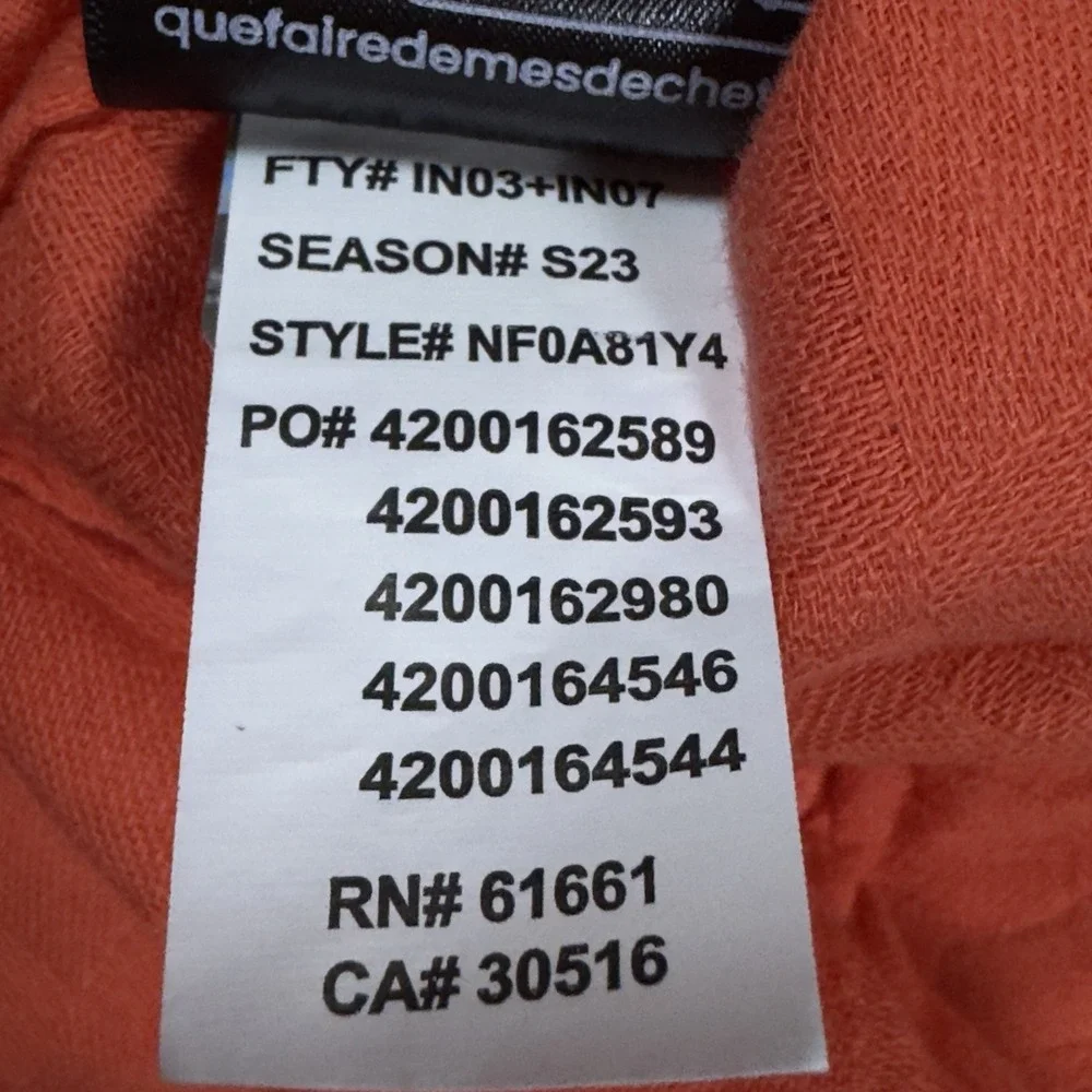 The North Face Men's Loghill Jacquard Short‎ Sleeve Button Up Shirt Size M
